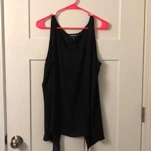 Express cutout back tank